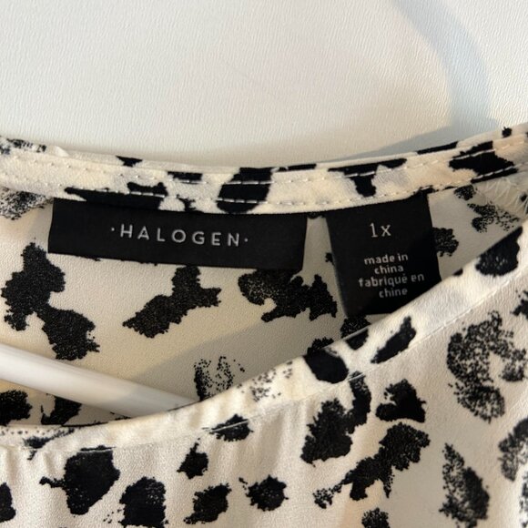 NWOT Halogen Blouse 1x - Picture 2 of 3